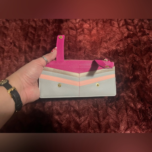 Multi-Color Neiman Marcus Zippy and Card Wallet🪪 - Picture 6 of 9